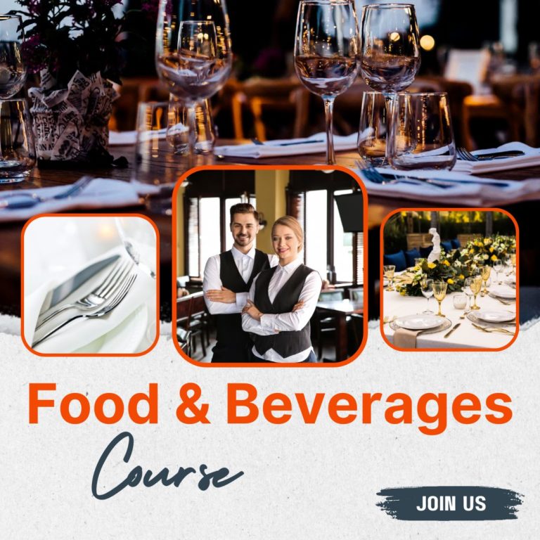 Food And Beverages Course - Iconic Training Institutes