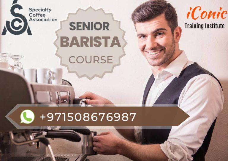 Senior Barista Course Iconic Training Institute Dubai