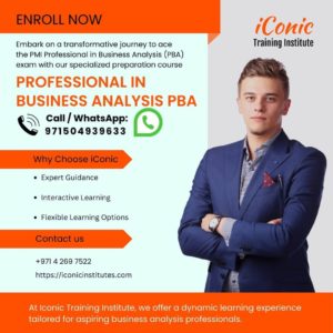 Professional in Business Analysis PBA Iconic Training Institute Dubai